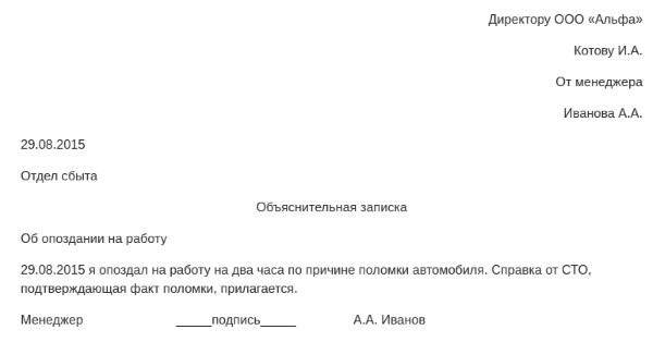 Правила оформления