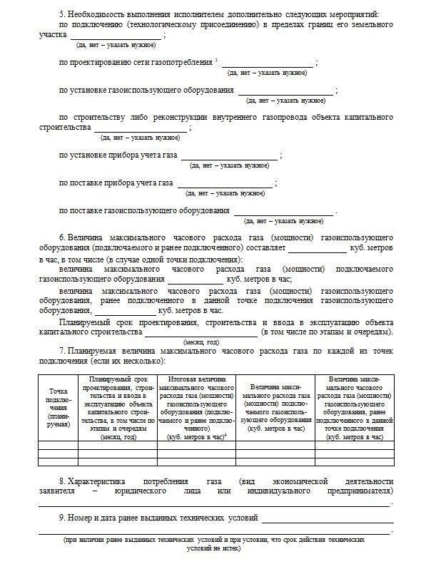 Отказ в подключении газа