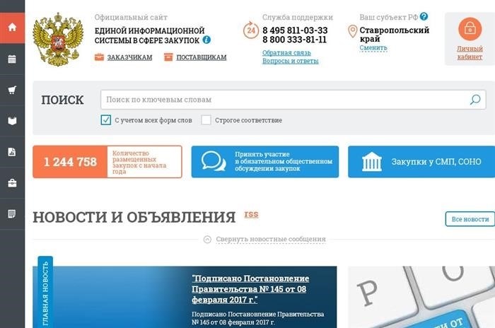 Виды государственных закупок по 44-ФЗ