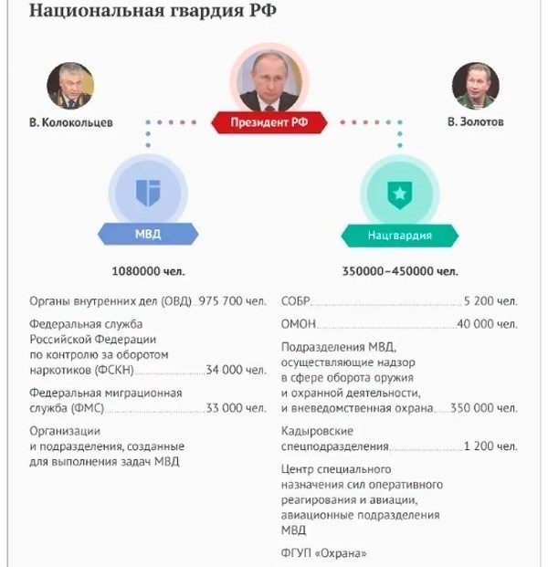 Вклад Росгвардии в обеспечение безопасности страны